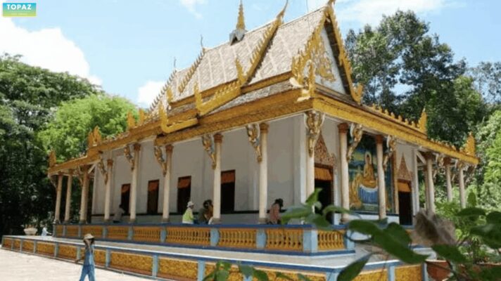 Ngôi chùa khang trang, rộng rãi, sạch đẹp